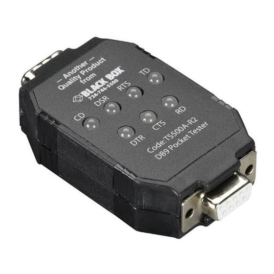 Black Box TS500A-R2 Specifications