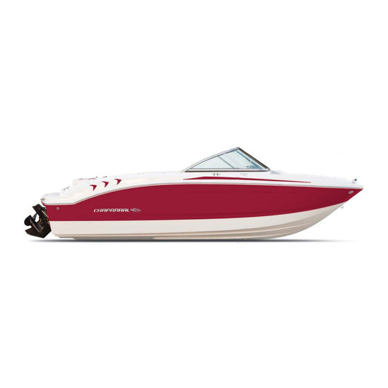 Chaparral 18 H20 Sport Owner's/Operator's Manual