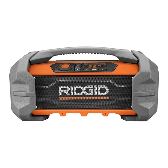 RIDGID R84087ID Manuals