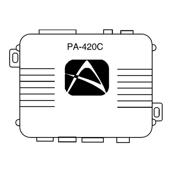 Panther PA-420C Installation Manual