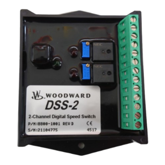 Woodward DSS-2 Installation Manual