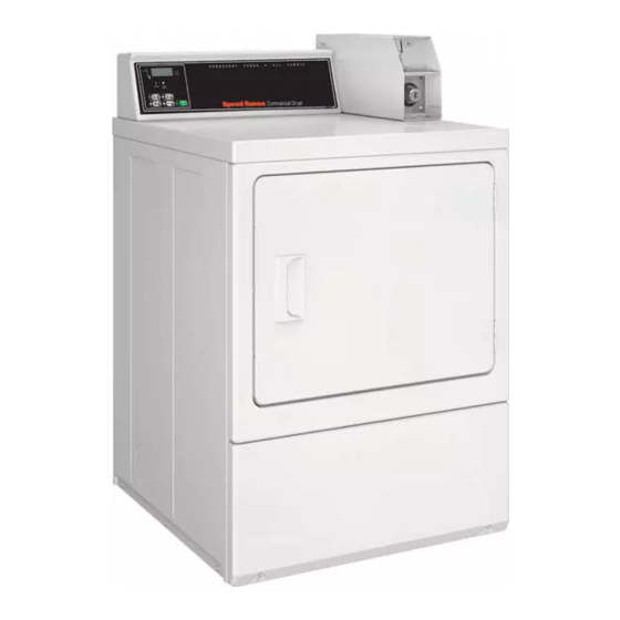 Alliance Laundry Systems SDE907 Installation & Operation Manual