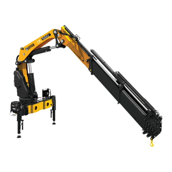 HIAB EFFER iX.550 HP Operator's Manual