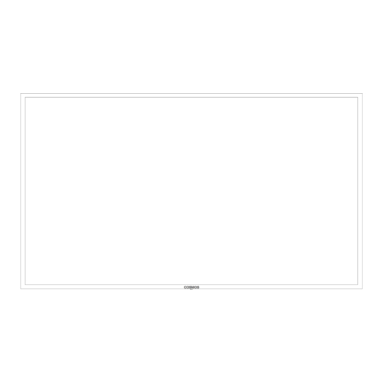 Evervue COSMOS OUTDOOR TV Product Manual
