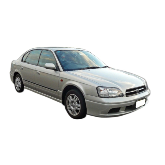 Subaru Legacy 2001 Service Manual