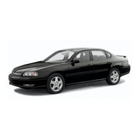 Chevrolet 2004 Impala Getting To Know Manual