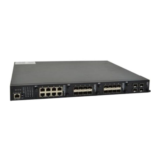 Comnet RLXE4GE24MODMS Installation And Operation Manual