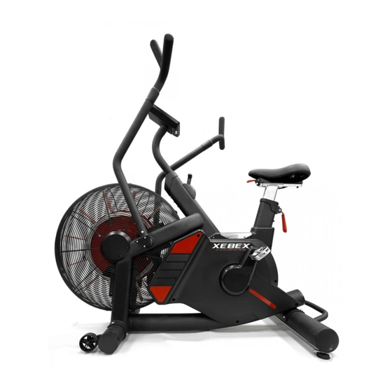 Xebex Fitness Air Bike ABVR-1 Assembly Instructions And Owner's Manual