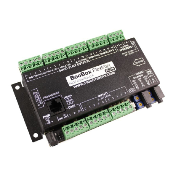 Fright Ideas BooBox FlexMax Quick Start Manual