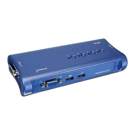 TRENDnet TK-407K Anleitung Zur Schnellinstallation