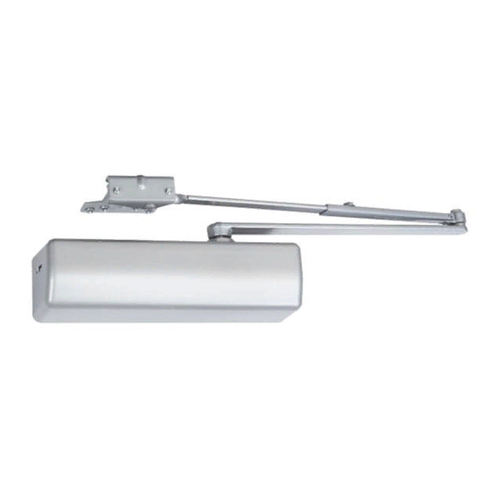 Corbin Russwin DC6210 Series Installation Instructions