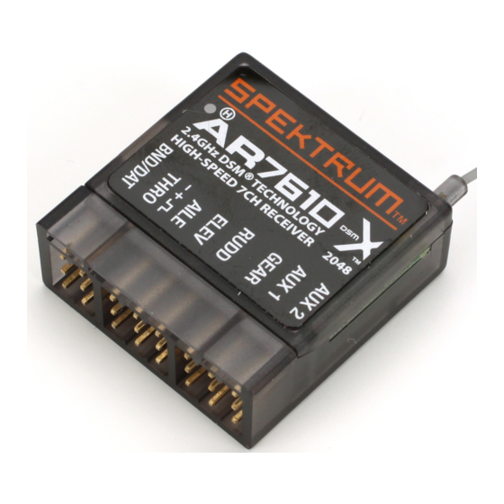 Horizon Hobby AR7600 User Manual
