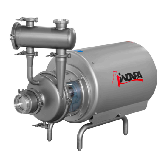 INOXPA PROLAC HCP SP Series Installation, Service And Maintenance Instructions