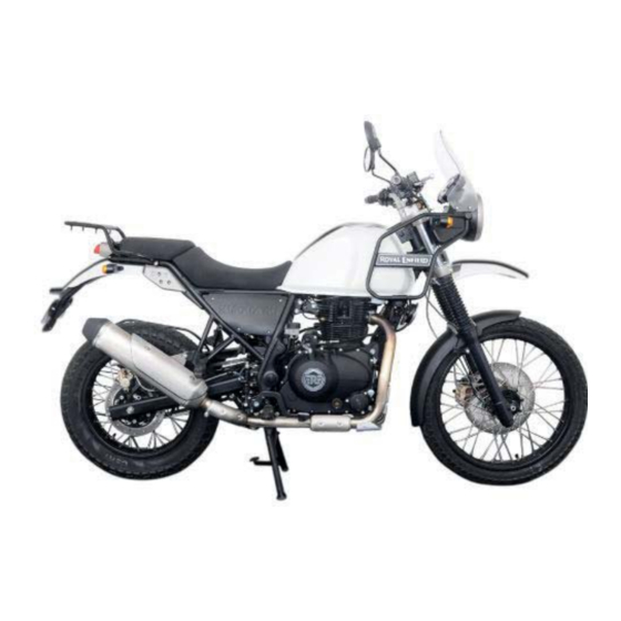 Royal Enfield HIMALAYAN EURO IV 2017 Service Manual