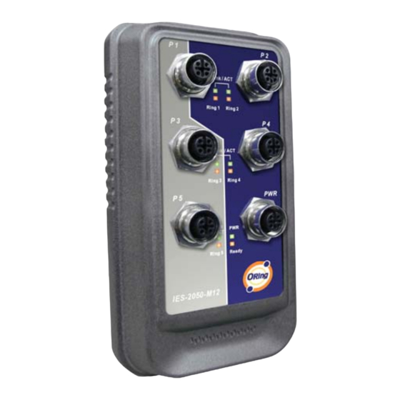 ORiNG IES-2050-M12 User Manual