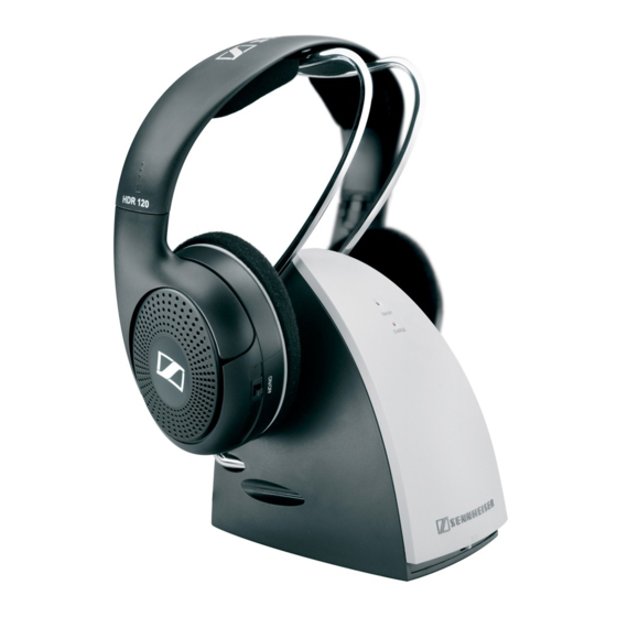Sennheiser RS 120 Instruction Manual