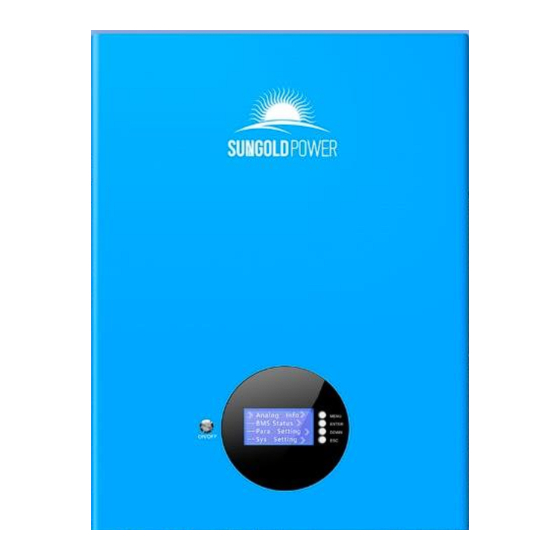 Sun Gold Power SGM-655M User Manual