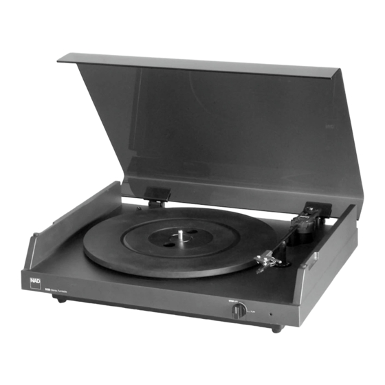 NAD 5120 - TUNING DATA Manual