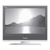 PANASONIC Viera TX-20LA70P Operating Instructions Manual