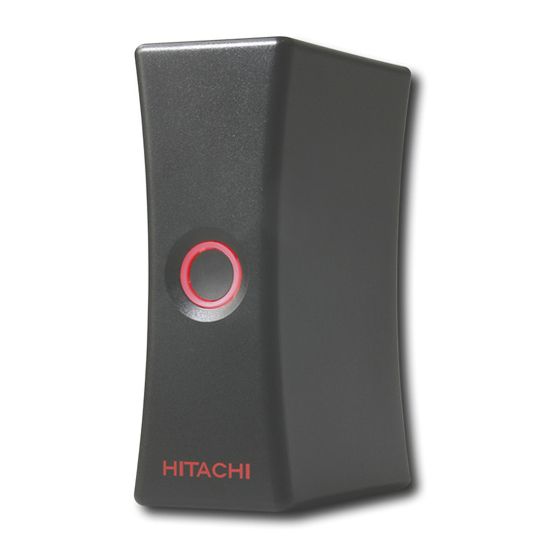 Hitachi External USB Storage Quick Start Manual