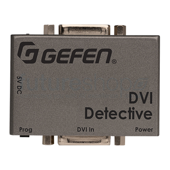 Gefen DVI Detective Manuals