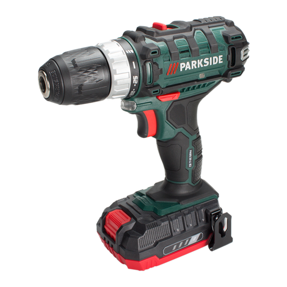 Parkside PABS 20-LI B2 Translation Of The Original Instructions