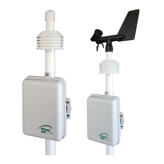 RainWise PVmet 500 Series User Manual