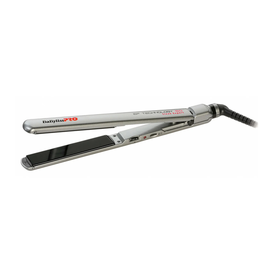 BaByliss PRO Sleek Expert BAB2072EPE Manual