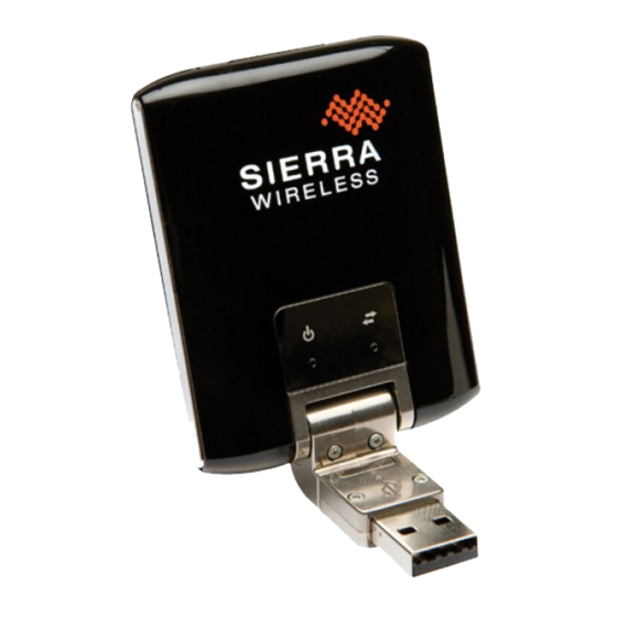 Sierra AirCard 313U User Manual