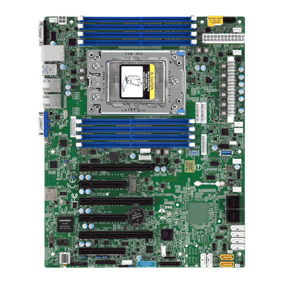 Supermicro H11SSL-I Server Motherboard Manuals