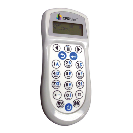 CPS Pulse Clicker Quick Step Manual