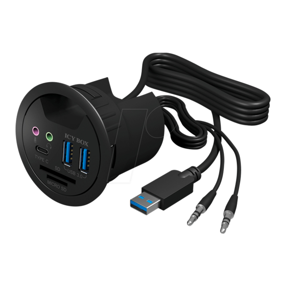 Icy Box IB-HUB1404A Quick Installation Manual