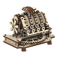 Wooden City V8 Engine Assembly Instructions Manual