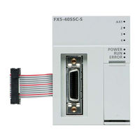 Mitsubishi Electric MELSEC iQ-F-FX5-40SSC-G User Manual