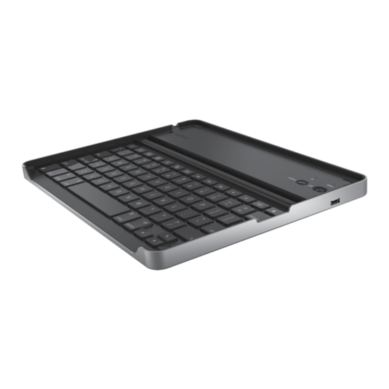 Logitech Keyboard Case Getting Started Manual