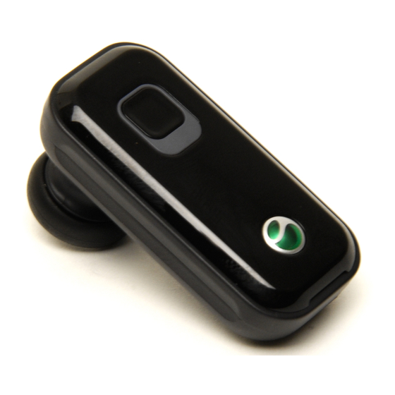 Sony Ericsson HBH-PV715 User Manual