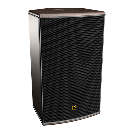 L-Acoustics 8XT coaxial enclosure User Manual