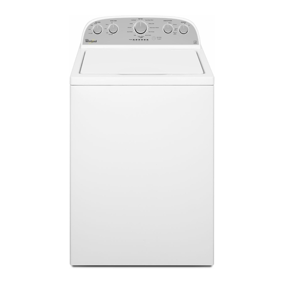 Whirlpool WTW7000DW0 Use And Care Manual