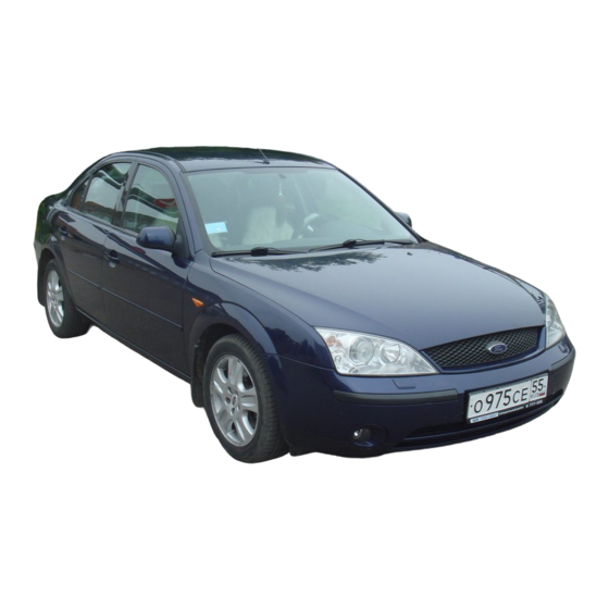 Ford mondeo Owner's Manual