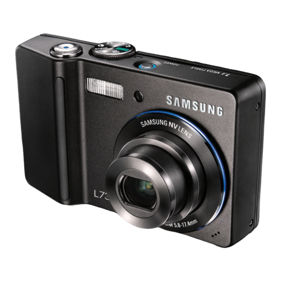 Samsung L7 Digital Camera Manuals