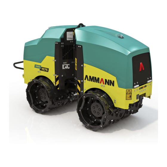 Ammann ARR 1575 Yanmar Operating Manual