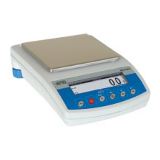 RADWAG WLL 6/C1/R User Manual