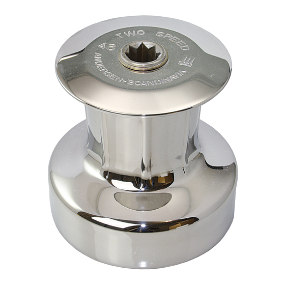 Andersen WINCH 46 Mounting Instruction