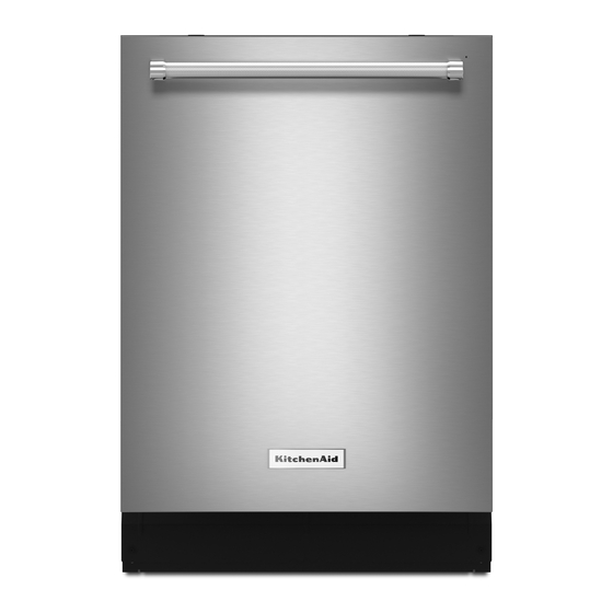 KitchenAid KDTM354EBS User Instructions