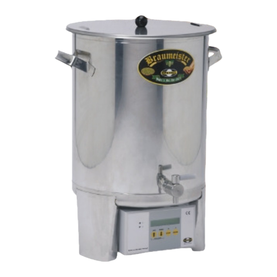 Speidel Braumeister Operating & Brewing Instructions