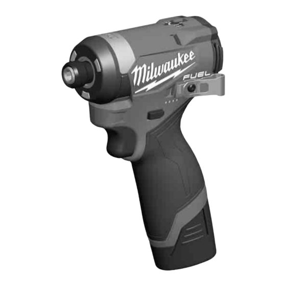 Milwaukee M12 FID2 Original Instructions Manual