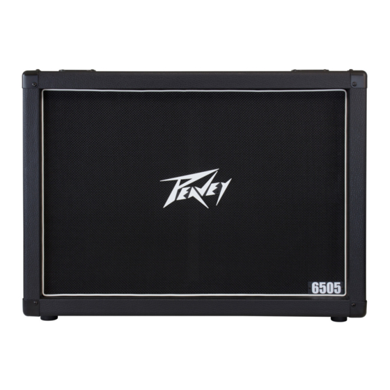 Peavey 6505 SUB Operating Manual