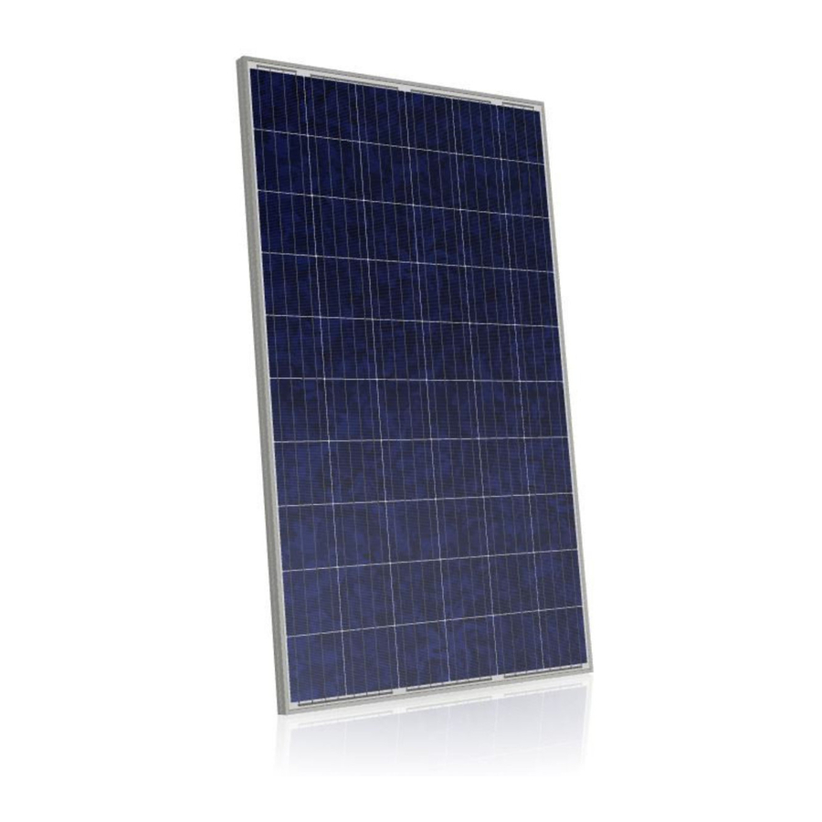 CanadianSolar CS6P-P Series Installation Manual