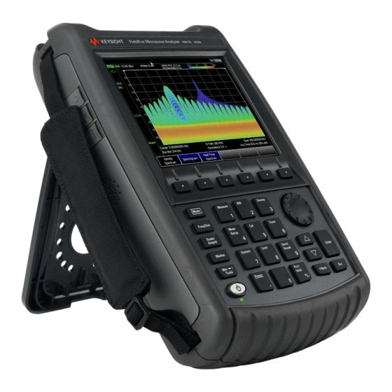 Keysight FieldFox Quick Reference Manual
