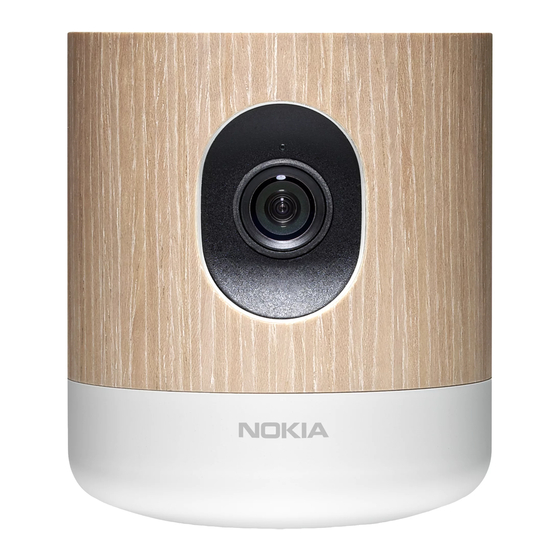 Nokia Home+ Wi-Fi Security Camera Manuals